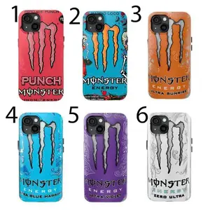 Monster Energy Drink Phone Case Compatible with iPhone X, 11, 12, 13, 14, 15, 16, 17 & more