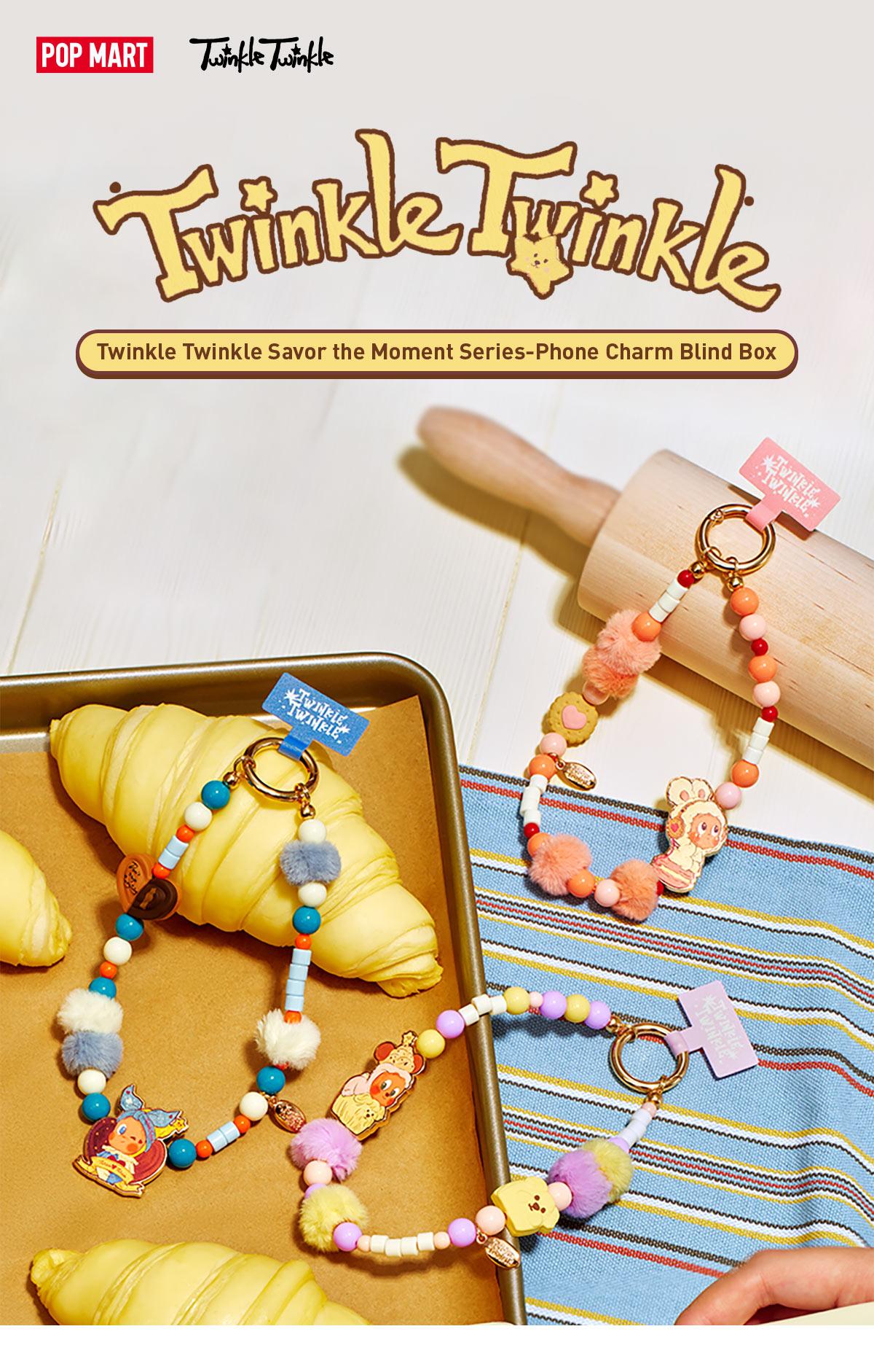 POP MART Twinkle Twinkle Savor the Moment Series-Phone Charm Blind Box