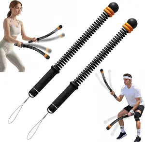 Cordless Battle Ropes for Home Gym, Weighted Workout Ropes for HIIT, Full-Body No-Jump Exercise Fitness Equipment, Cordless Training Rope for Men & Women, Ideal Workout Training Equipment for Fitness Enthusiasts & Noise-Free Indoor Training