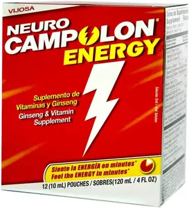 Laboratorios Campolon Energy B Vitamin Pouches - Promotes Healthier Physical Energy and Mental Energy - 12 Pouches