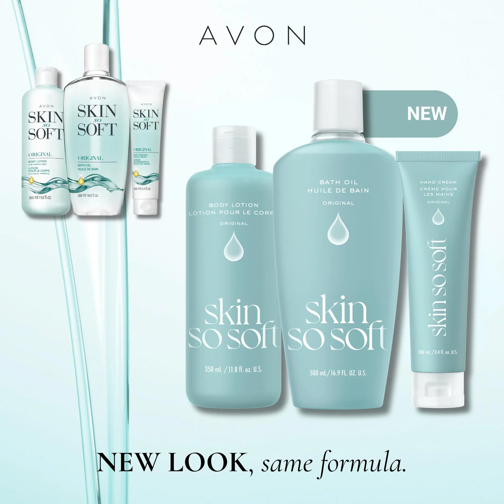The Soft Skin Ritual Trio (Skin So Soft Original Bath Oil, Body Lotion + Hand Cream)