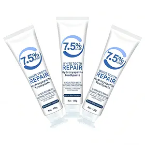 3 PCS Nano Hydroxyapatite Toothpaste 7.5% (Fluoride-Free), Remineralizing & Enamel Protection, Dentist Recommended for Sensitive Teeth & Kids, Refreshing Mint Whitening Toothpaste