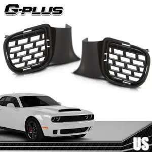 FIT FOR 2015-2023 DODGE CHALLENGER HELLCAT WIDEBODY LOWER GRILLE AIR DUCTS