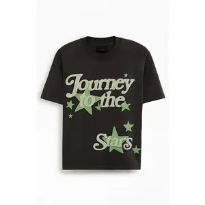 🎉 Journey to the Stars Oversized Graphic Tshirt Tee for Men Women Unisex Streetwear Top Soft Breathable Cotton Fabric Casual Outfit Good Graphic Tees Men's T Shirts Women's T Shirts 90s 00s Graphic Tees Short Sleeve Daily Wear Cosmic Gift Idea
