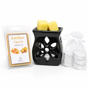 Complete Wax Melt Gift Set – Wax Warmer, Tea Lights & Matches Included | Fresh & Luxury Home Fragranc