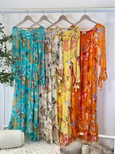 Italian Linen Blend embroidered Mini Dress  Boutique Style  Effortless Chic