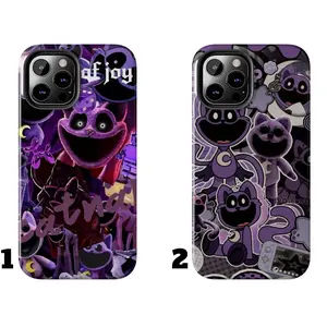 CatNap Phone Case v2 Touch - Poppy Playtime | Chapter 3 Smiling Critters Horror Game Case Compatible with iPhone 17, 16, 15, 14, 13, 12, 11, X & Samsung Galaxy FKF