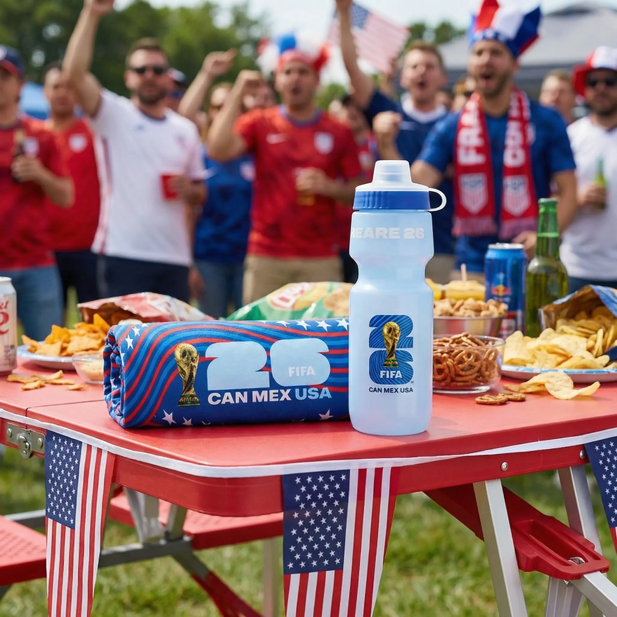 The Ultimate Official FIFA World Cup 2026 24oz Squeeze Water