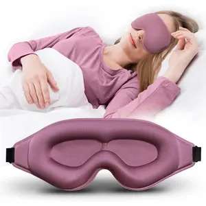 3D Advanced Eye Mask for Sleeping, Ultra Delicate Soft Skin Friendly Eye mask,100% Blackout Sleep Eye Mask for Sleep, Eyelash Extension Sleep mask, Sleeping Eye Masks for Men and Women  LM