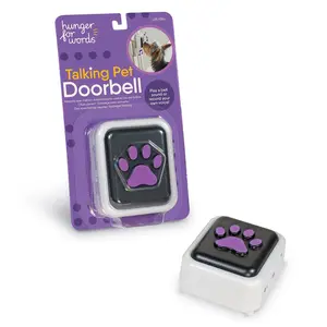 Brightkins Talking Doorbell Pet Training Accessoriesfor Dog Communication Training - Enhance Training Sessions with Essential Tools