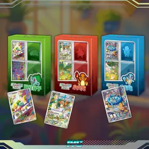 Pokémon TCG Collect 151 Premium Starter Gift Box Bulbasaur Charmander Squirtle - Chinese