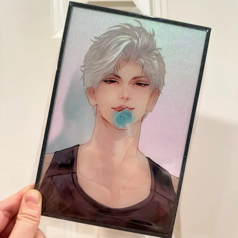 Love and Deep space Fanart Sylus Print