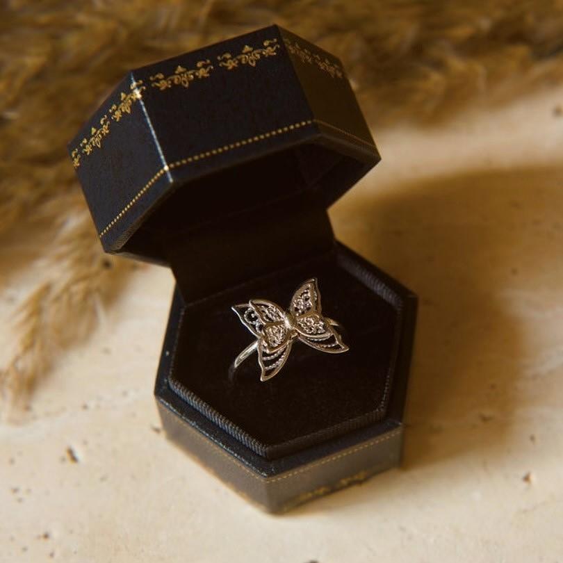 Embroidtale 925 SS Adjustable Double Butterfly Spinner Ring Fidget Ring Worry Ring for Anxiety Relief ADHD Nickel-Free Hypoallergenic Anti-Tarnish Plating Embroidtale 925 SS Adjustable Double Butterfly Spinner Ring Fidget Ring Worry Ring for Anxiety Relief ADHD Nickel-Free Hypoallergenic Anti-Tarnish Plating