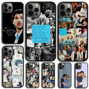Derek Shepard Grey Anatomy phone case Compatible with iPhone X, 11, 12, 13, 14, 15, 16, 17 Series & Samsung Galaxy S21, S22, S23, S24, S25 Series