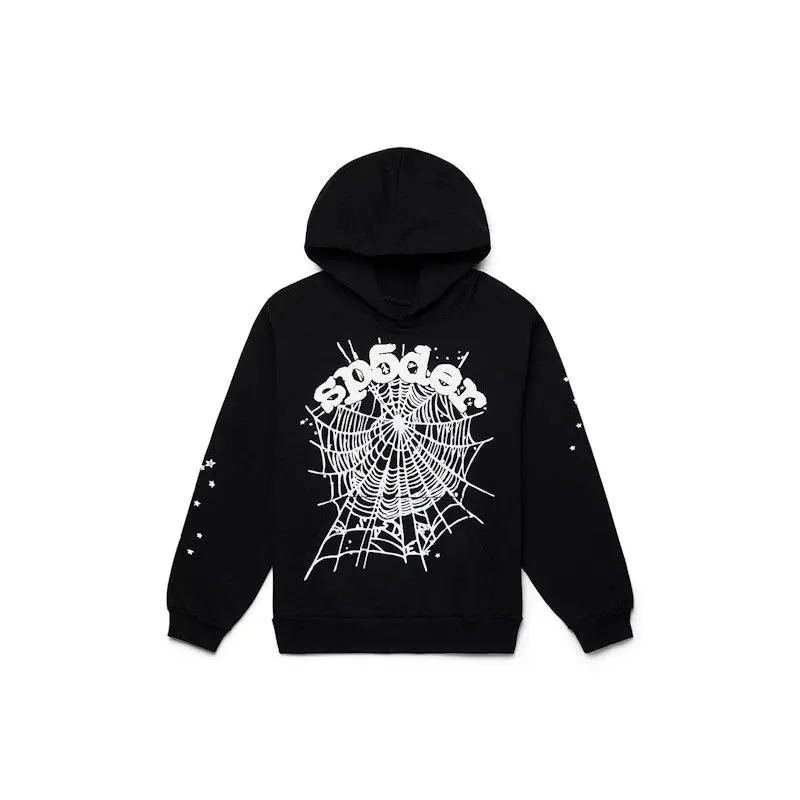 Sp5der Men's OG Web Hoodie Black, from StockX
