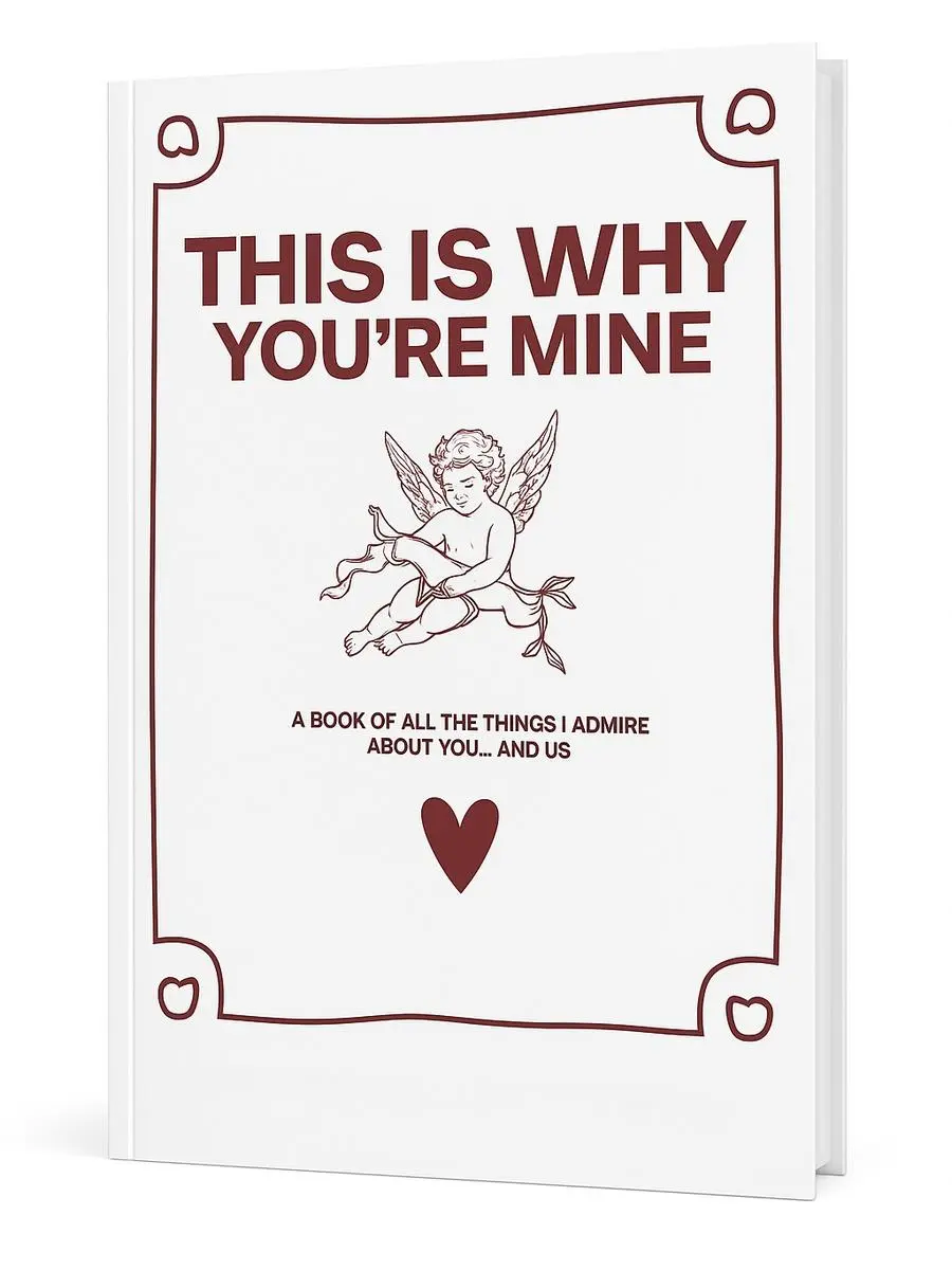 Love Journal Book Couples Love Story Journal Gift For Boyfriend Girlfriend THIS Is WHY YOU' RE MINE