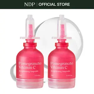 [NDP OFFICIAL SHOP] Pomegranate Vitamin C Ampoule Set (10ml x 2), Niacinamide & Glutathione for Radiant Glow, High Concentration