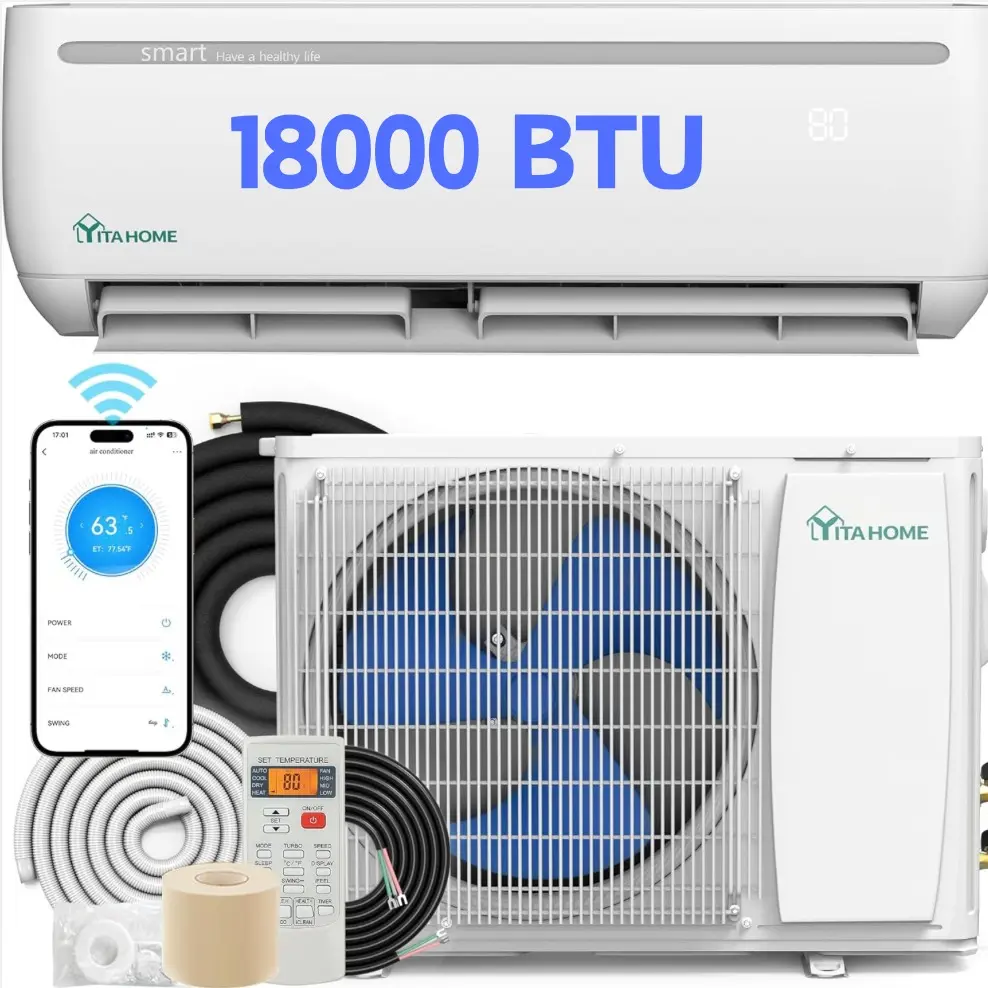 18000 BTU 230V / 19 SEER2 -- WiFi