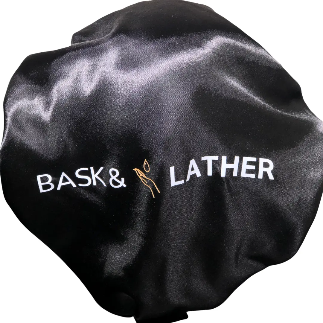Double-Satin Lined Frizz Hair Bonnets to Prevent Tangling & Increase Hydration - Available for Mommy & Child Haircare Adjustable Heatless