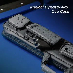 Meucci Dynasty 4X8 Butterfly Pool Cue Case