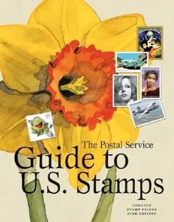 Used Book - The Postal Service Guide to U.S. Stamps (32nd Ed, Plastic Comb Binding, English Language) with Stamp Values, 2005 Edition