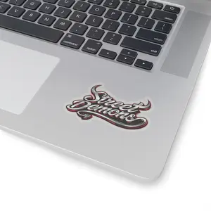 Street Demons sticker | Kiss-cut vinyl decal, script logo