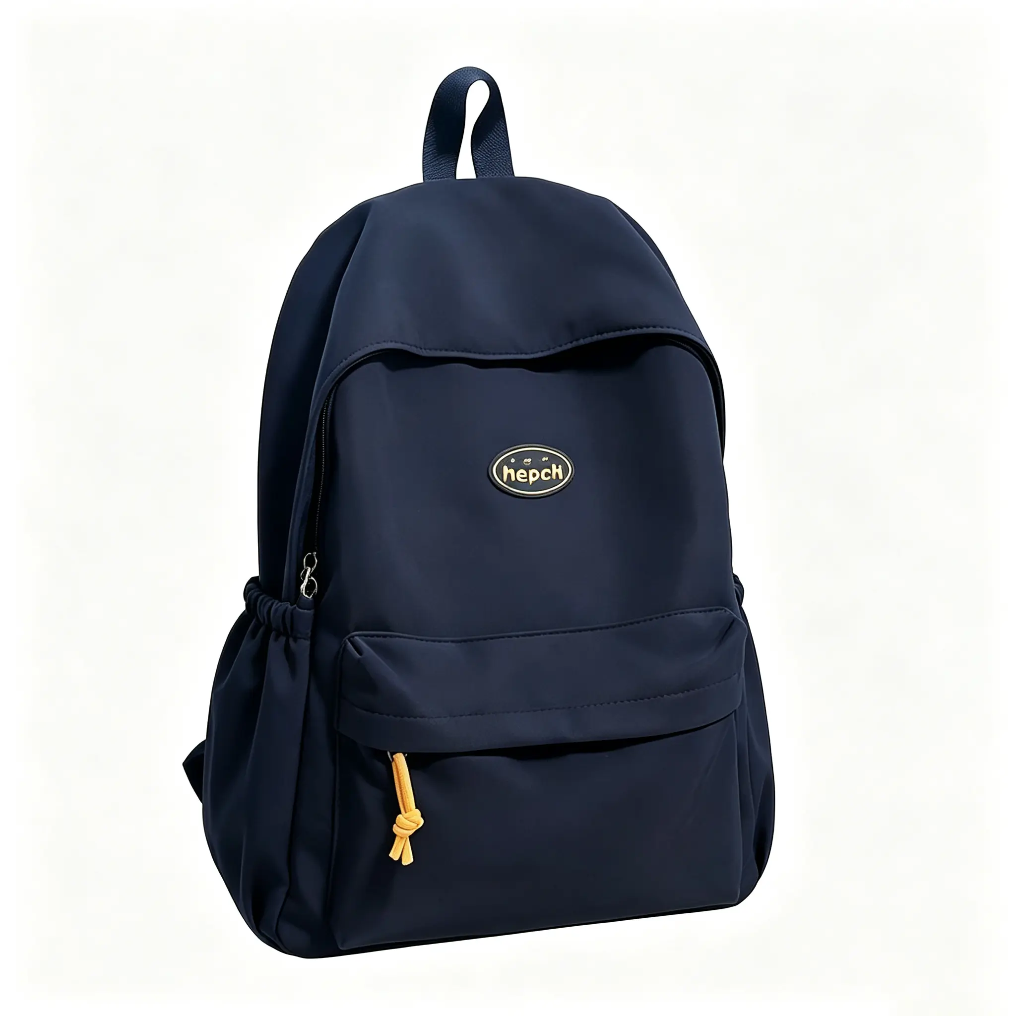 Minimalist Water Resistant Nylon Backpack for Women Teen Girls, Adjustable Strap Large Capacity Casual Student Bookbag, Versatile Daypack for School Travel Daily Commuting