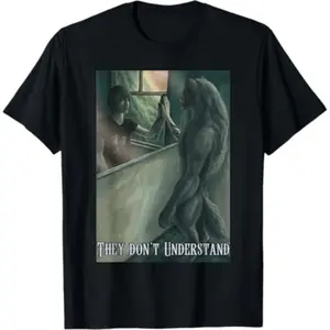 100% Cotton Werewolf Ripping Meme Alpha Wolf Werewolf Literally Me T-Shirt