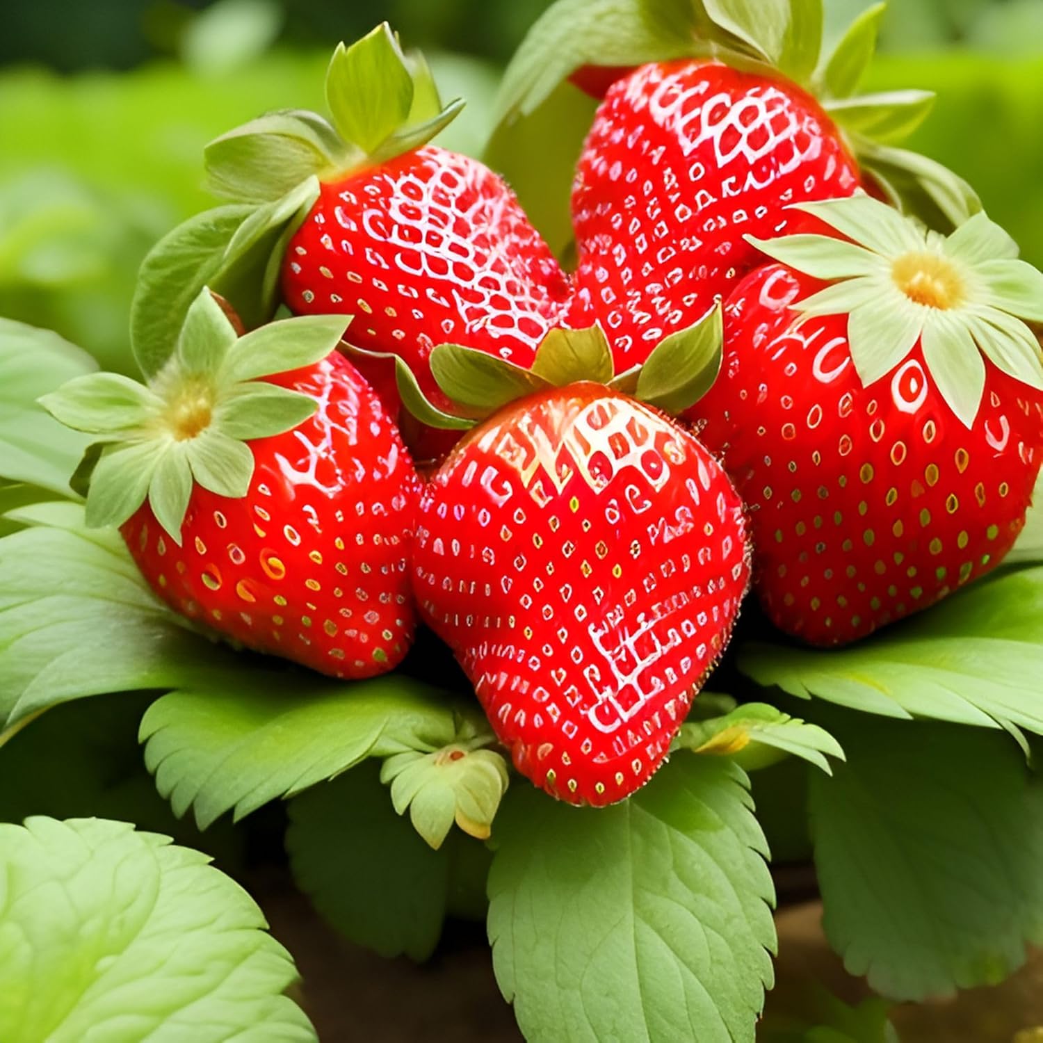 800+PCS Giant Strawberry Seeds Everbearing Fragaria Fruit Seeds
