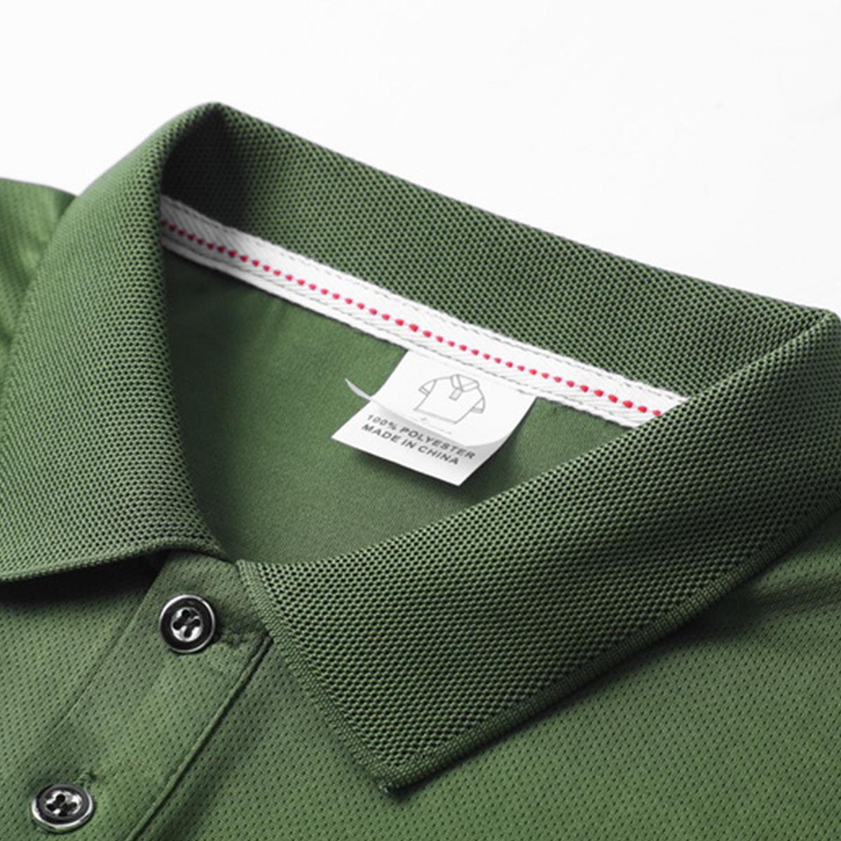 Six-piece men's long-sleeved polo shirts, with plain designs. The combinations are diverse, suitable for various style matching, such as for travel, business, golf, or suburban tours.