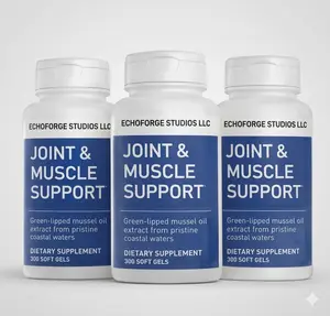 Pack of 3 Omega XL 300 Softgels – Joint & Muscle Support Supplement | Green-Lipped Mussel Oil Formula | Omega-3 Joint Mobility Support | 300 Soft Gel Capsules