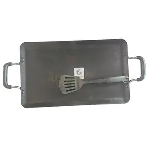 Royal Cook Teflon Double Burner Griddle/Comal De Teflon De Double Quemador