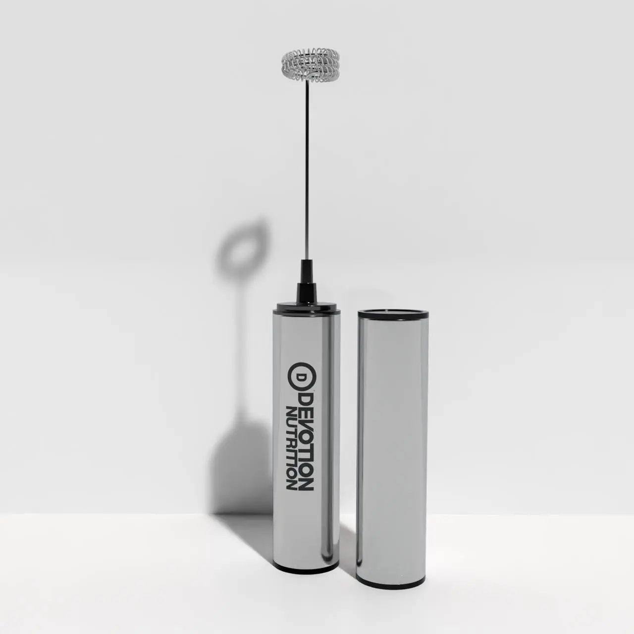 Devotion Nutrition Handheld, Rechargeable Travel Coffee Frother and Drink Mixer