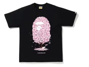 BAPE Sakura Tee (SS24) Black