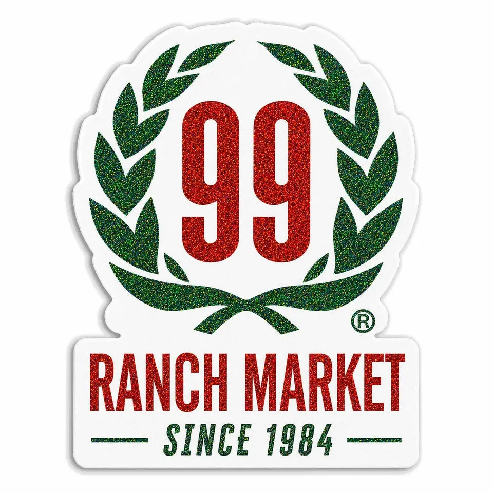 99 Ranch Market Sticker Collection - Retro Grocery & Asian Snack Inspired Die-Cut Vinyl Sticker Packs for DIY Scrapbooking & Stamping, Die-Cut Stickers