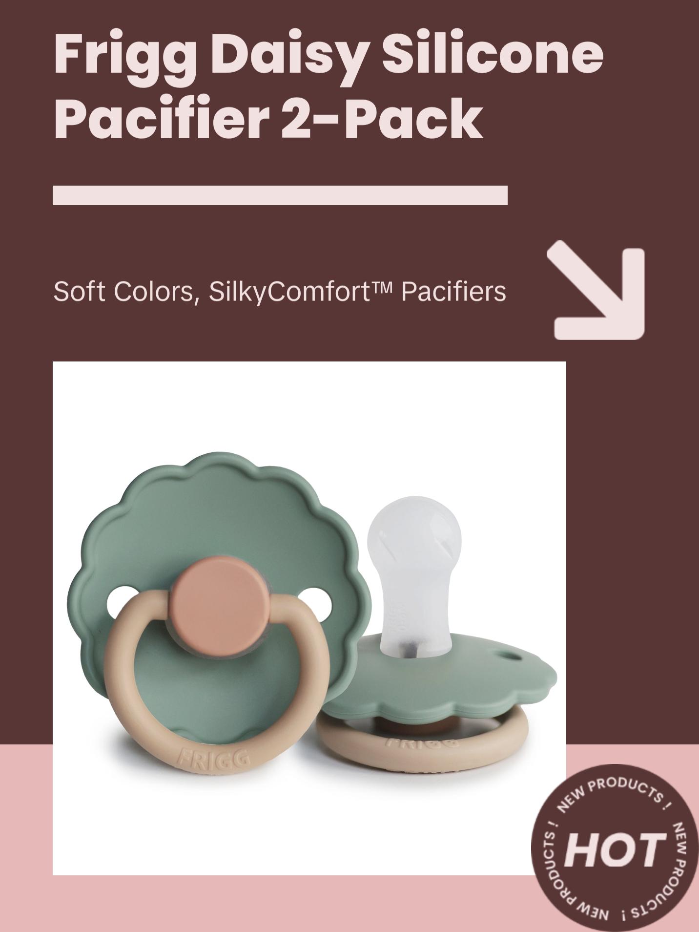 FRIGG Daisy Silicone Pacifier 2-Pack | Limited Edition