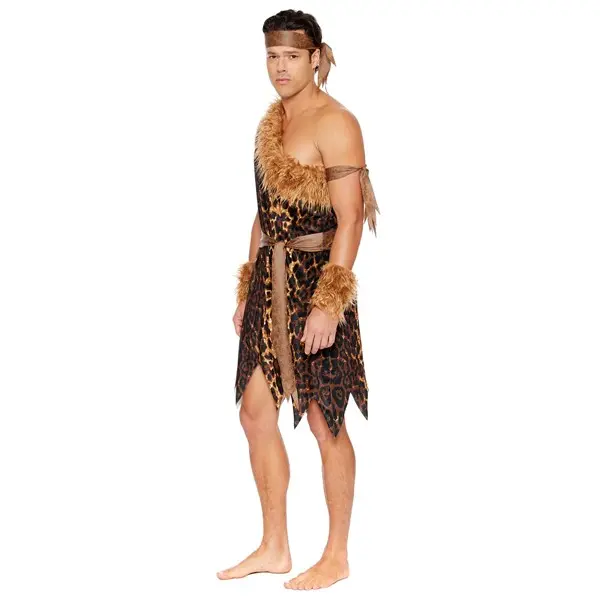 Men's Sexy Muscle Caveman Costume