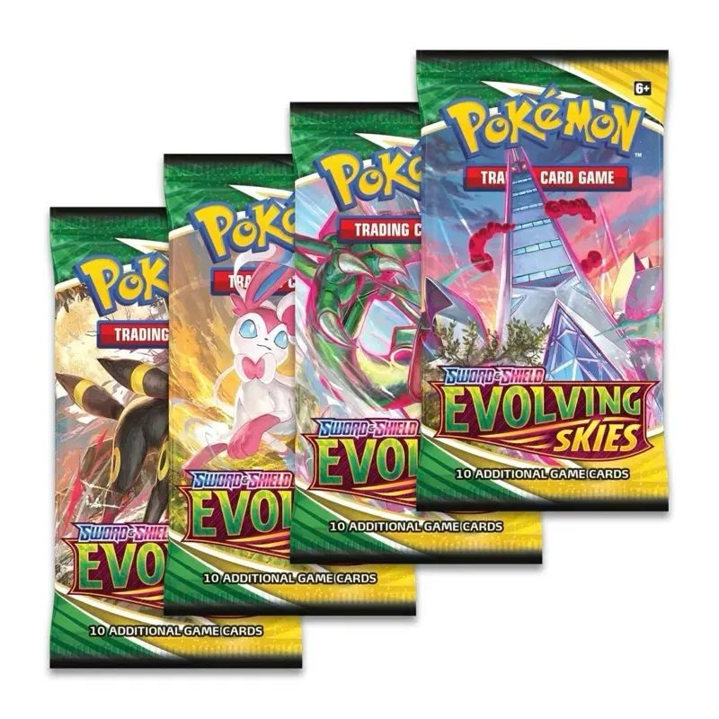 5x Evolving Skies Booster Packs