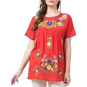Raj Salena Embroidered Blouse