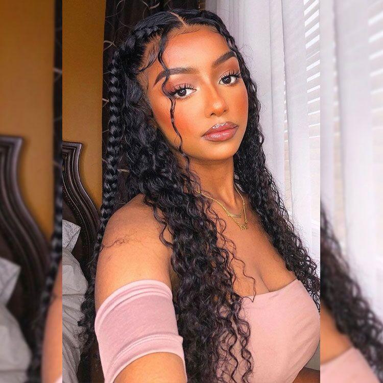 [Spring Renewal] Wiggins Hair Pre Braided Glueless Loose Deep Wave Wig 13x6 Lace Frontal Wigs Human Hair Pre Everything Pre Stylist Wig Ear To Ear Natural Hairline Ready To Go Wig #TikTokShopSpringGlowUp #WeeklyDeals
