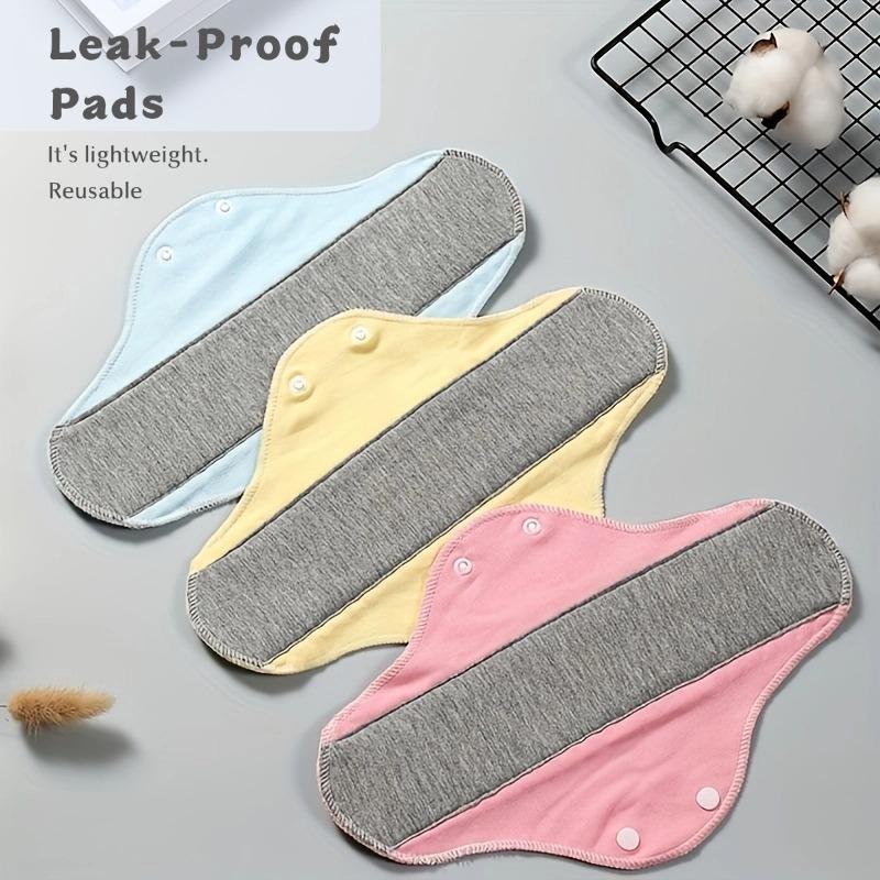 3PCS Reusable menstrual pad Graphene incontinence pad, menstrual pad, lightweight washable sanitary pad. Soft and comfortable. 3PCS Reusable menstrual pad Graphene incontinence pad, menstrual pad, lightweight washable sanitary pad. Soft and comfortable.