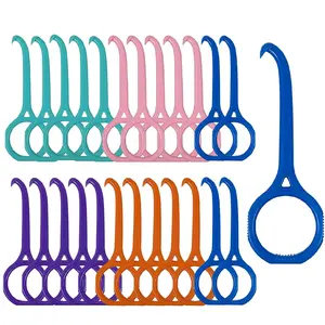 Aligner Remover Tool 25PCS Clear Aligner Removal Tool Invisalign Mix 5 Bright Color Removal Aligner Tooth Hook