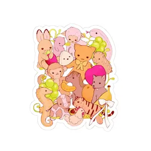 Fruits Basket Anime Cute Adorable Animal Cat Zodiac Animals Gift Sticker Laptop Waterbottle Motivational Critters
