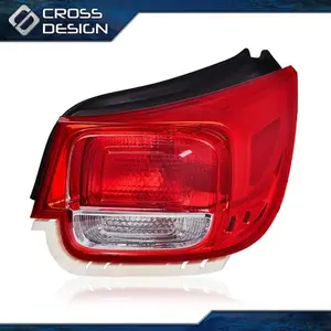 CROSSDESIGN Fit For 13-15 Chevy Malibu Red Tail Light Brake Lamp Passenger Right Side Outer