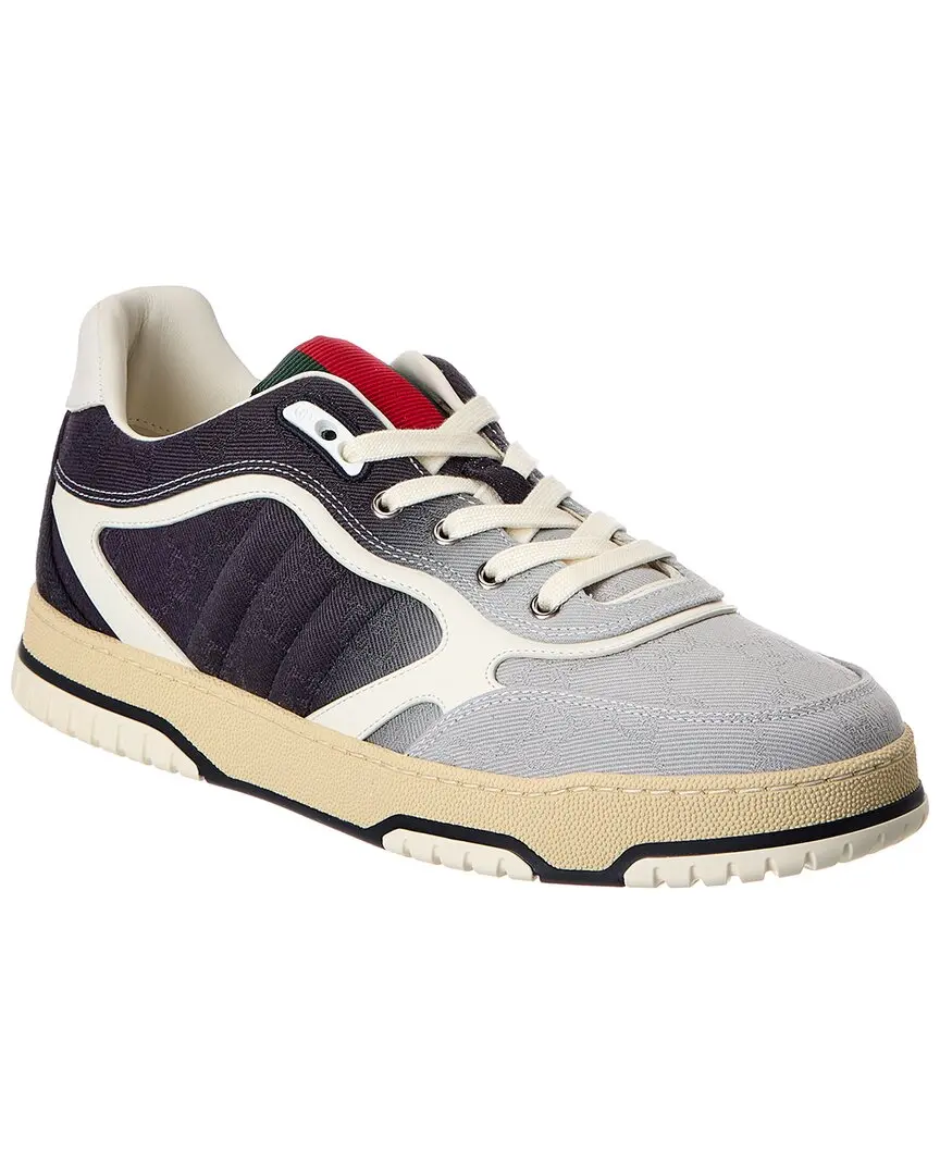 Gucci Re-Web GG Canvas & Leather Sneaker