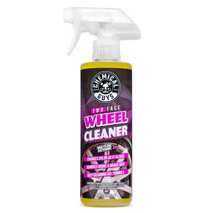CHEMICAL GUYS Two Face Color Changing Wheel Cleaner – pH-Balanced Formula Turns Purple as It Dissolves Brake Dust, Iron & Grime | Safe for Most Wheels | Deep Cleaning for Cars, Trucks, SUVs & Motorcycles - Automotive, Detailing Products, Safe For Wheels
