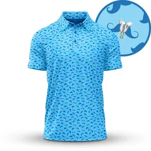 Mustache Ride Funny Men's Bogey Bros Polo Golf Polo Shirt Masters Golf Polo Tops Masters Tournament Shirt 2026 GPA Championship Performance Outdoors Sport Shirt, Ideal Gift for Him Husband Dad