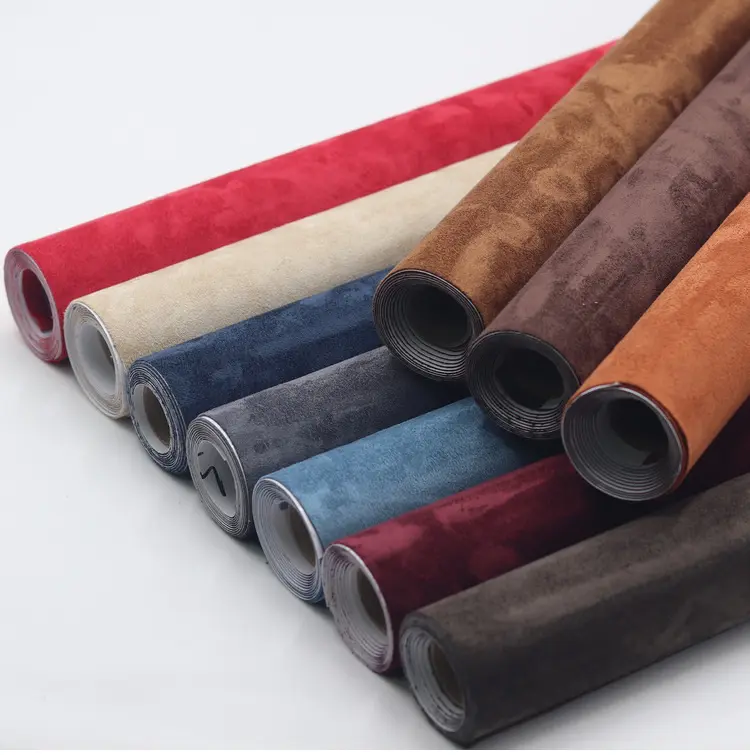 Self Adhesive Hyper Fiber Plush Suede Microfiber Upholstery Fabric Durable, Elastic, Smooth, Soft Touch, Curvehug Stretch, Breathable for Car Interior Wrap, DIY Crafts, 19.6x59in (50x150cm), Durable Fabric