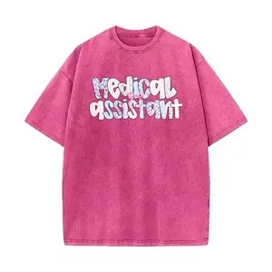 Medical Assistant Washed T-shirt, CMA Gifts, MA Washed T-shirt