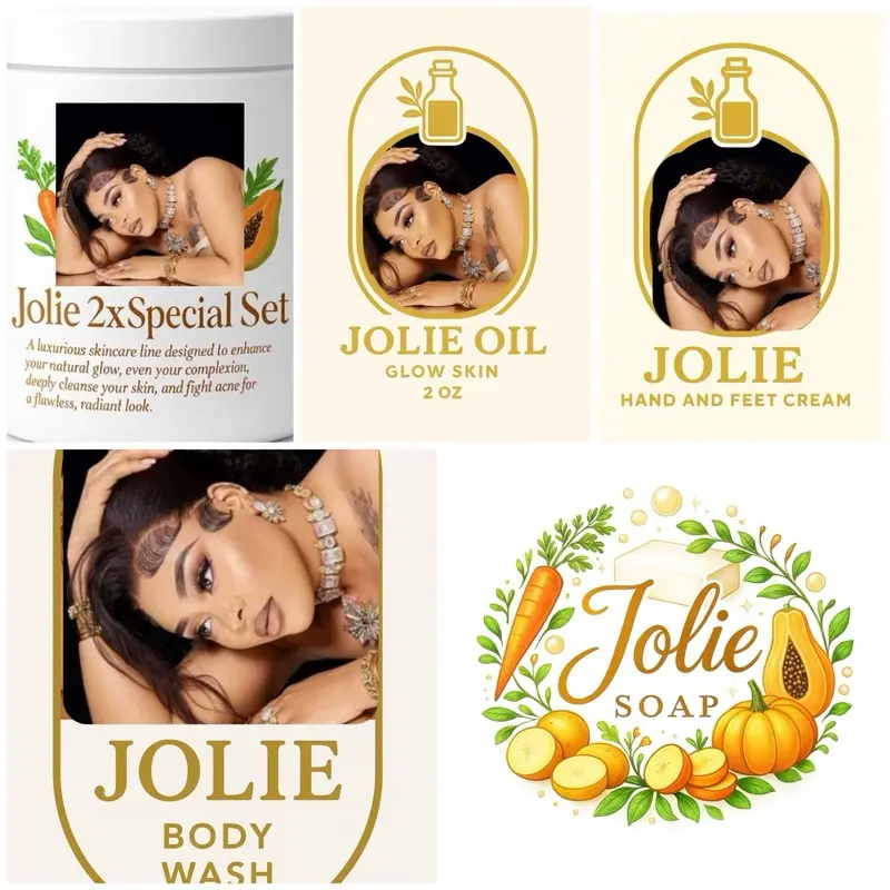 Jolie 2x Special Medium full set  lotion